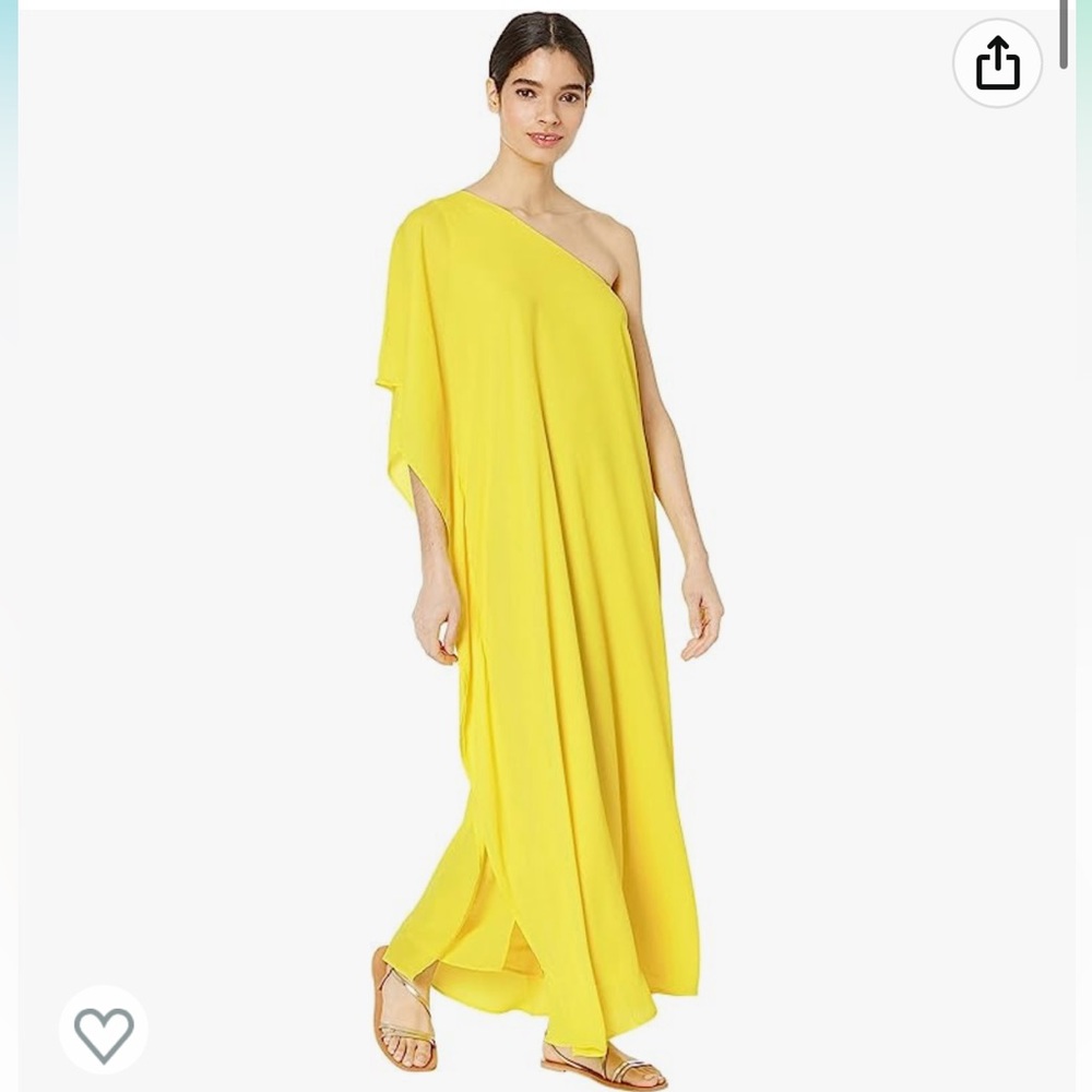 NWOT Show Me Your Mumu yellow off shoulder dress size XS